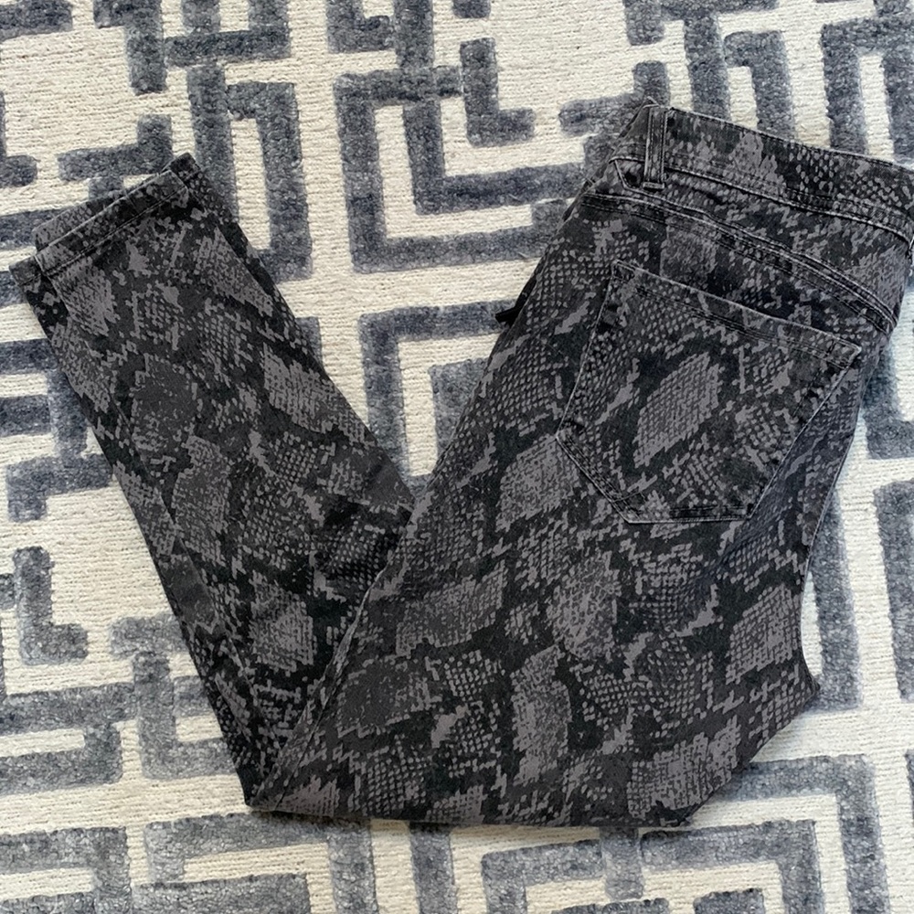 Wit & Wisdom womens stretch animal print ankle length jeans